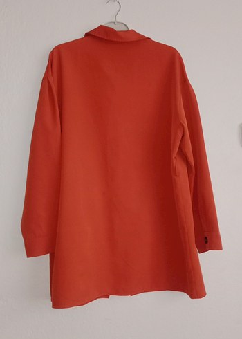 Turuncu gömlek - Görsel 4