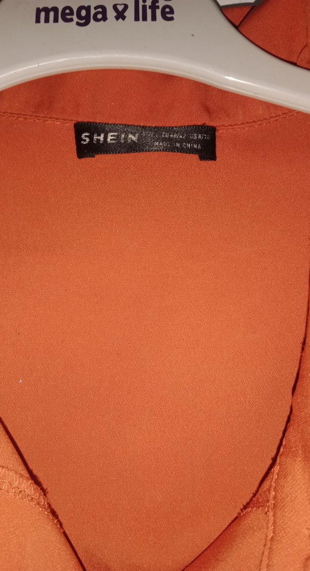 Turuncu gömlek - Görsel 5