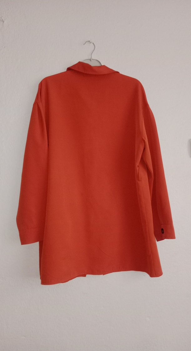 Turuncu gömlek - Görsel 4