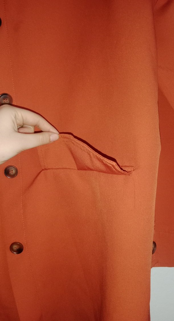 Turuncu gömlek - Görsel 2