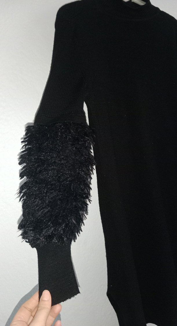 tüylü tunik - Görsel 2