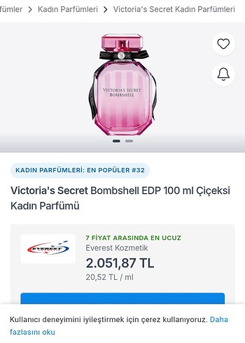 Victoria's Secret Bombshell Kadın Parfümü - Görsel 7