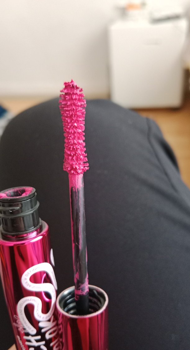 Pembe Renkli Catch Color Maskara - Görsel 4