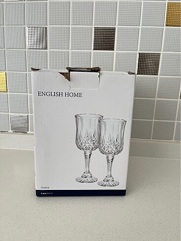 English Home Dörtlü Cam Bardak
