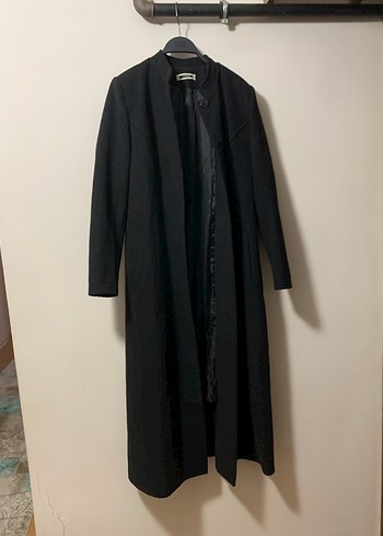 Kadın uzun kaşe kaban - Görsel 2