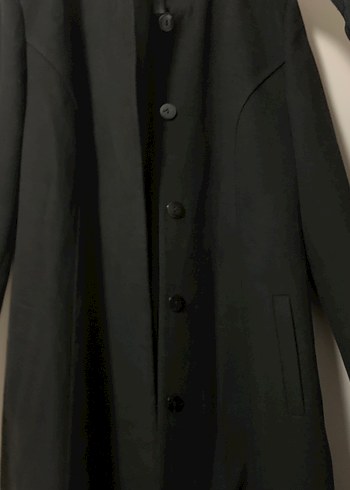 Kadın uzun kaşe kaban - Görsel 3