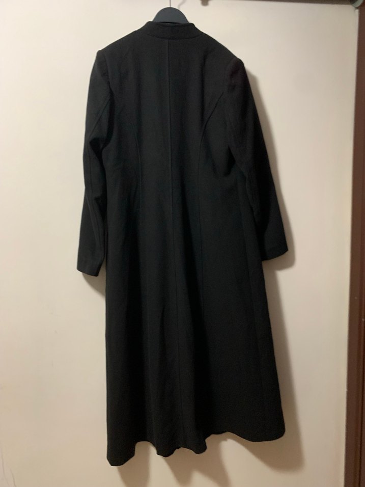 Kadın uzun kaşe kaban - Görsel 4