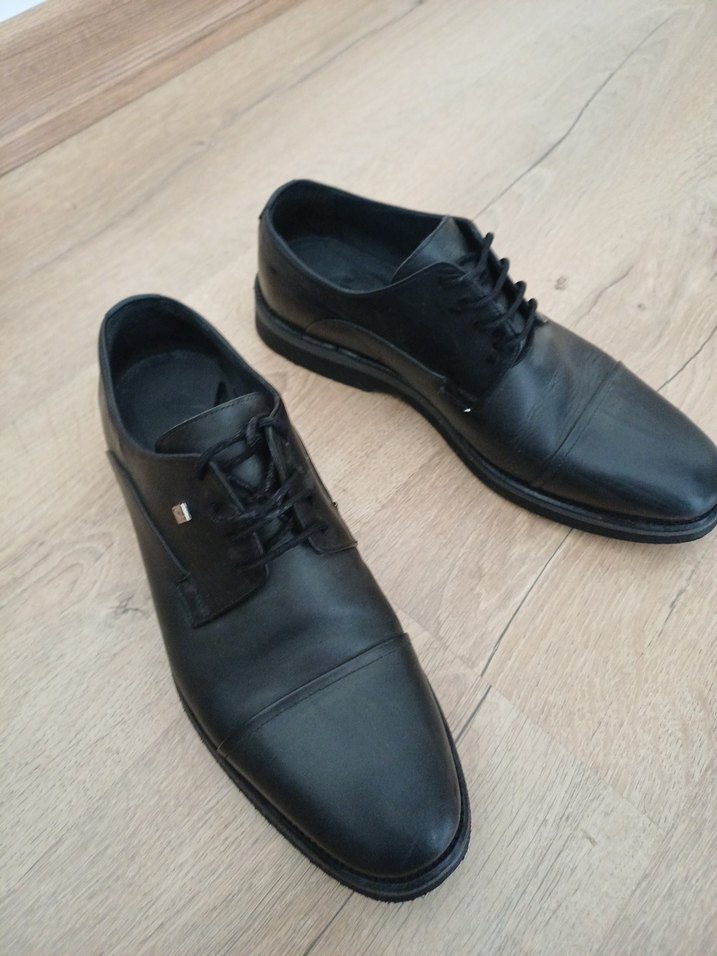 Erkek Siyah Klasik Ofis Ayakkabısı - Görsel 2