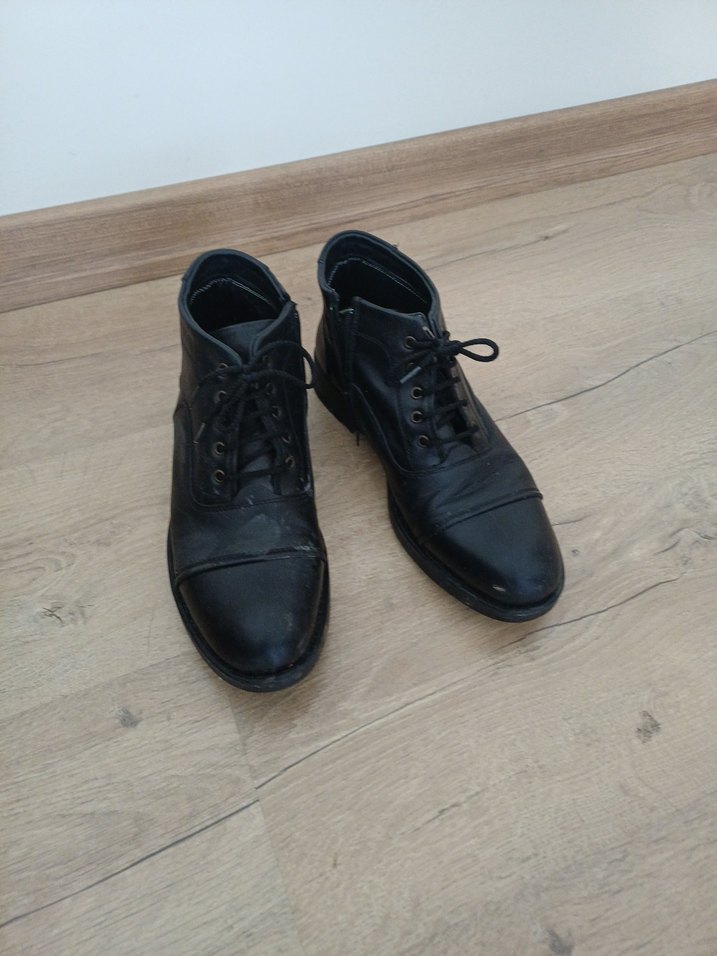 Klasik Siyah Erkek Bot - Görsel 2