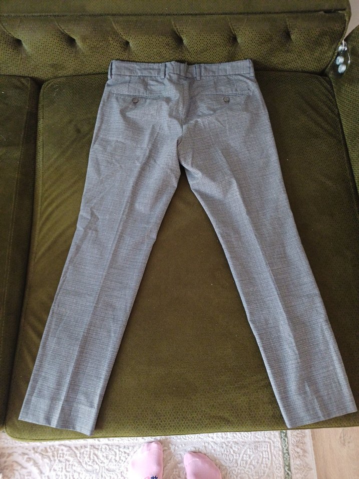 Altınyıldız 48 Gri Regular Fit Pilili Erkek Pantolon - Görsel 3