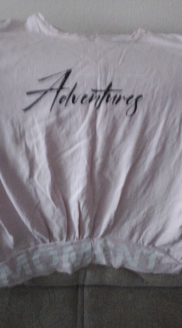 Pembe Baskılı Kız Tişörtü - Görsel 3