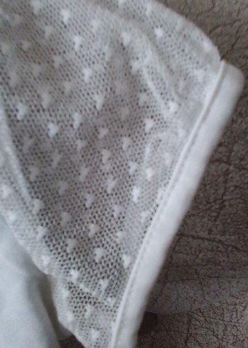 Kelebek Detaylı Kız Çocuk Beyaz Tişört ve lacivert Etek - Görsel 6