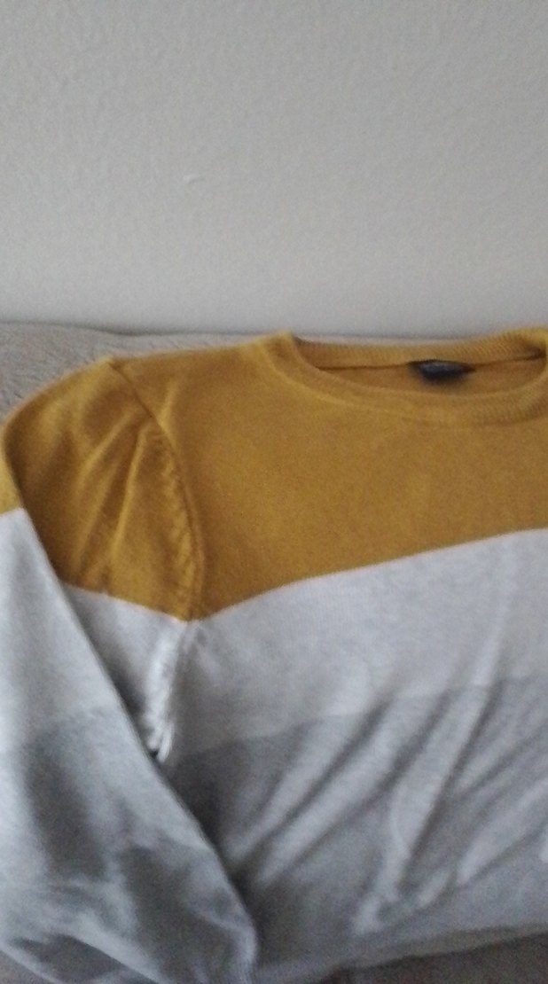 Erkek Çocuk Renk Bloklu Örgü Kazak - Görsel 4