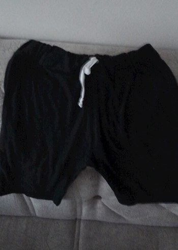 Siyah Erkek Çocuk Rahat Kesim Şort - Görsel 2