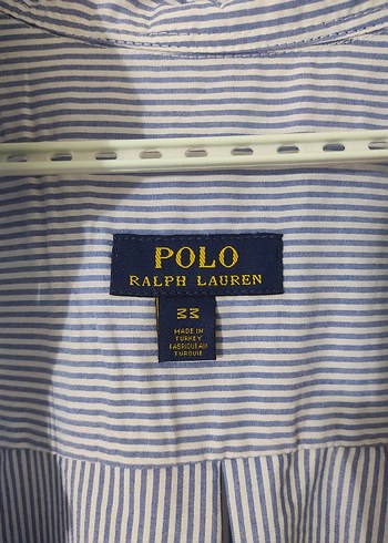 Polo Kadın Mavi Çizgili Gömlek - Görsel 3