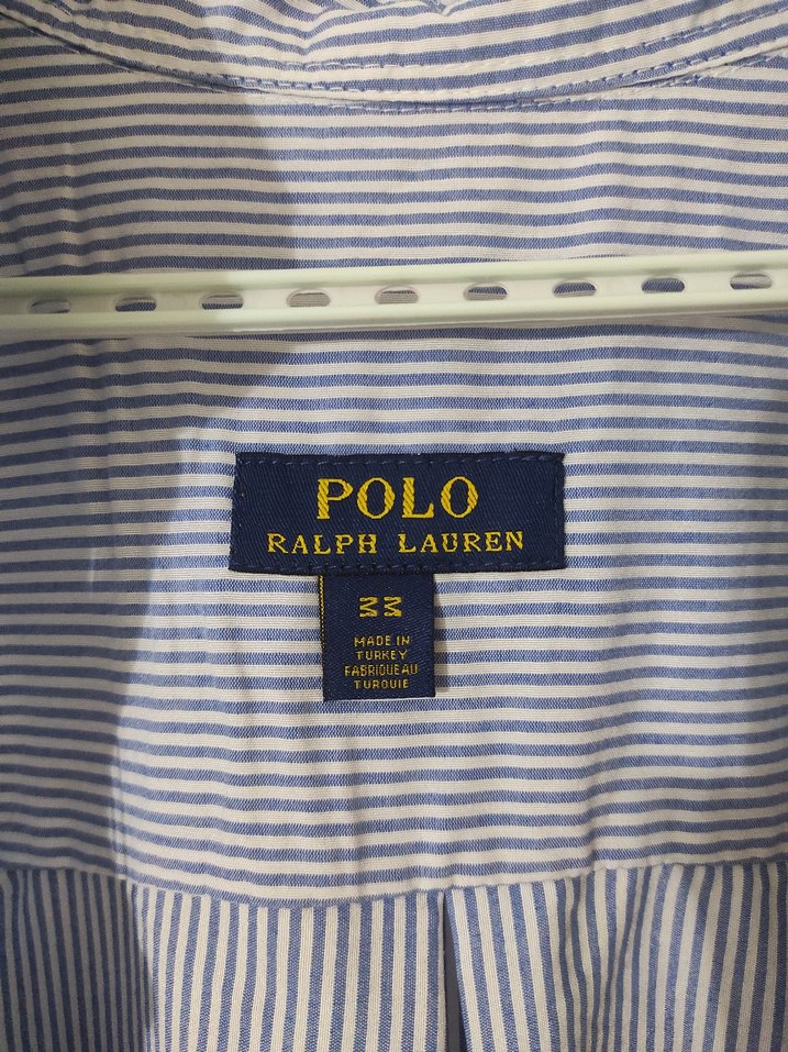 Polo Kadın Mavi Çizgili Gömlek - Görsel 3