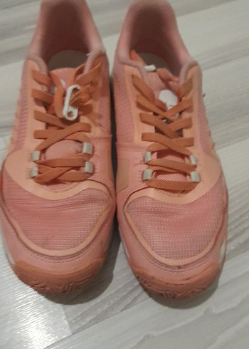 Diğer Pembe Bağcıklı Kadın Spor Ayakkabı