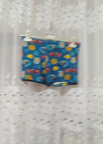 Çok Renkli Desenli Erkek Çocuk Mayo - Görsel 2