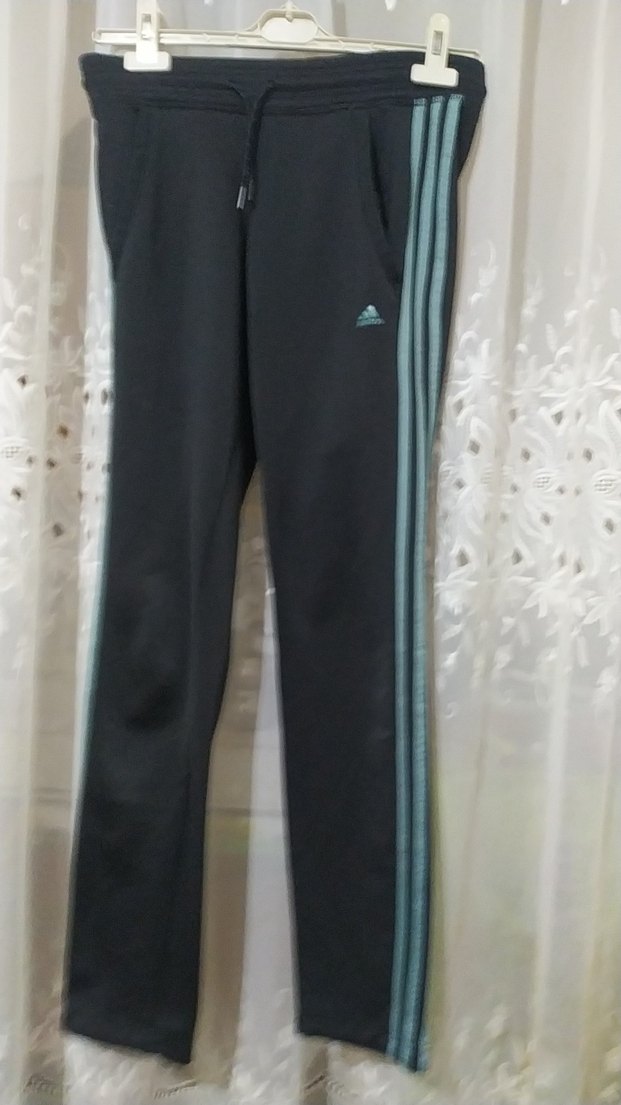 Kadın Gri Dar Kesim Spor Eşofman Altı - Görsel 3