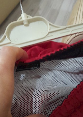 Parlak Kırmızı Erkek Yüzme Şortu - Görsel 5