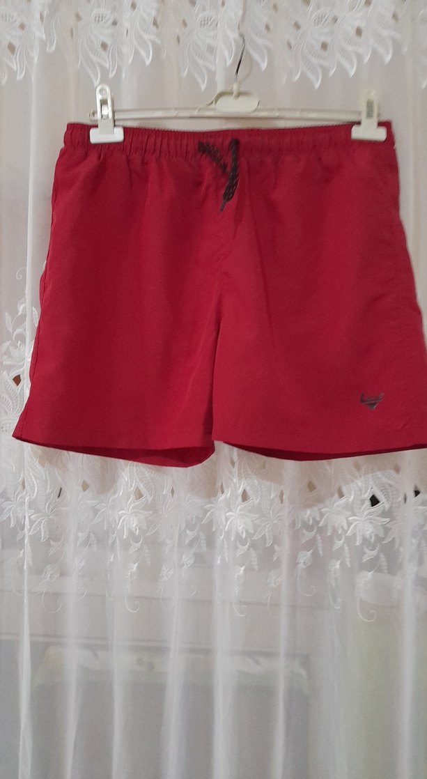 Parlak Kırmızı Erkek Yüzme Şortu - Görsel 3