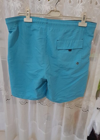 Mavi Kemerli Erkek Mini Şort beri 49 cm santimetre - Görsel 6