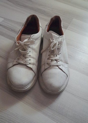 Diğer Beyaz Bağcıklı Kadın Sneakers