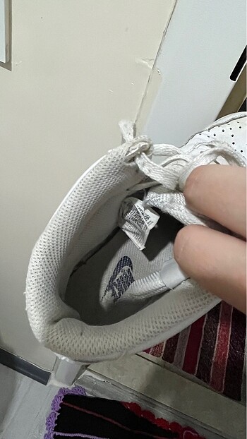 37,5 Beden beyaz Renk Orijinal Nike air force