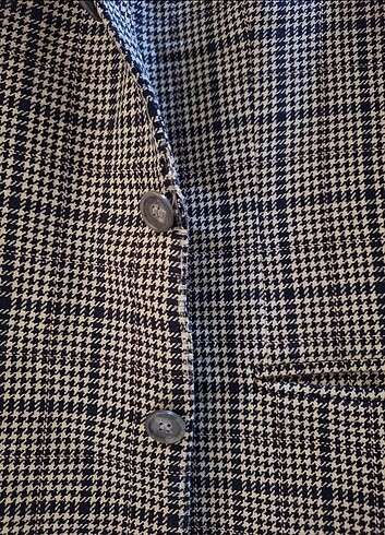 xl Beden kahverengi Renk USA oversize blazer