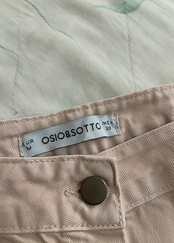 Düğmeli Bej Midi Mini Etek - Görsel 2