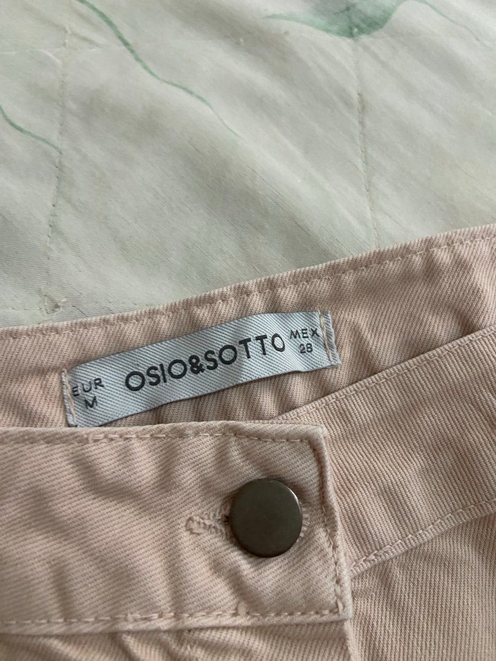 Düğmeli Bej Midi Mini Etek - Görsel 2