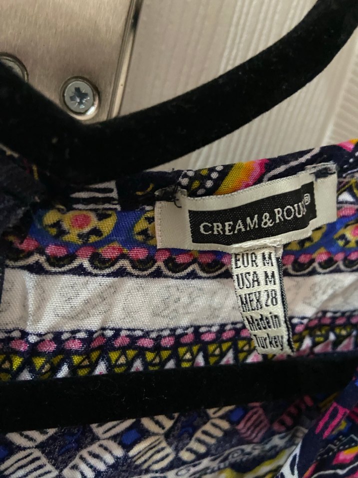 Bohem Çok Renkli Kısa Tulum - Görsel 2