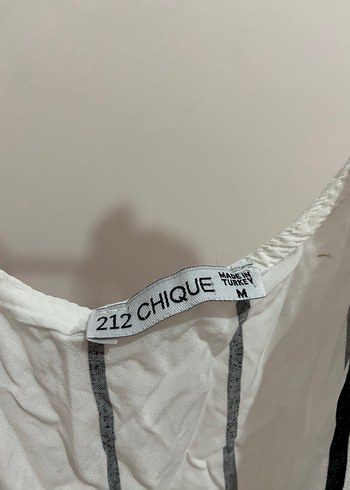 Çizgili Keten V Yaka Kolsuz Kadın Tulum - Görsel 2