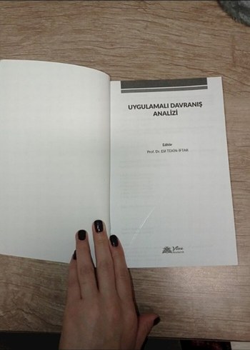  Uygulamalı Davranış Analizi vize akademik yayınları