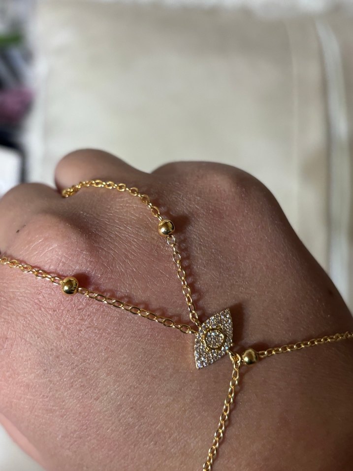 Altın Zincir Detaylı Minimalist şahmeran - Görsel 2