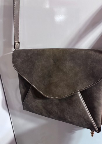 Kahverengi Deri Kadın Çanta - Görsel 2