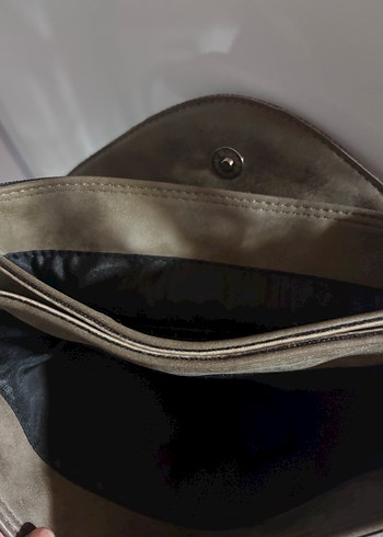 Kahverengi Deri Kadın Çanta - Görsel 3