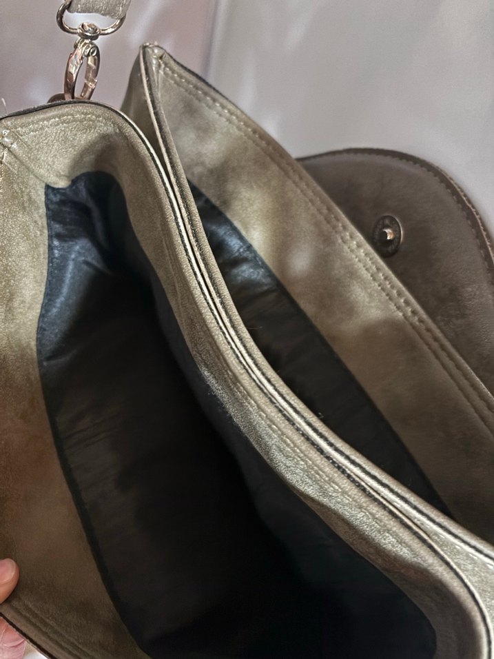 Kahverengi Deri Kadın Çanta - Görsel 4