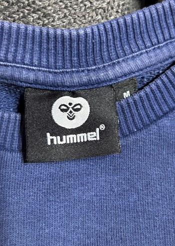 Hummel Kadın Mavi Baskılı Sweatshirt - Görsel 2
