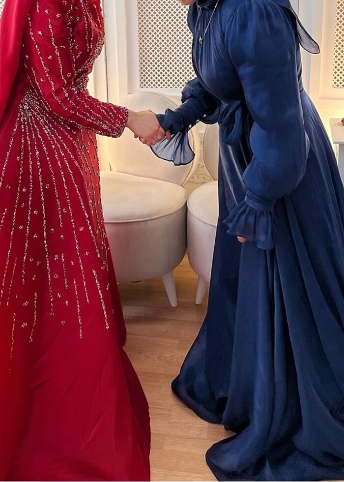 Tesettür nişanlık tesettür abiye - Görsel 3