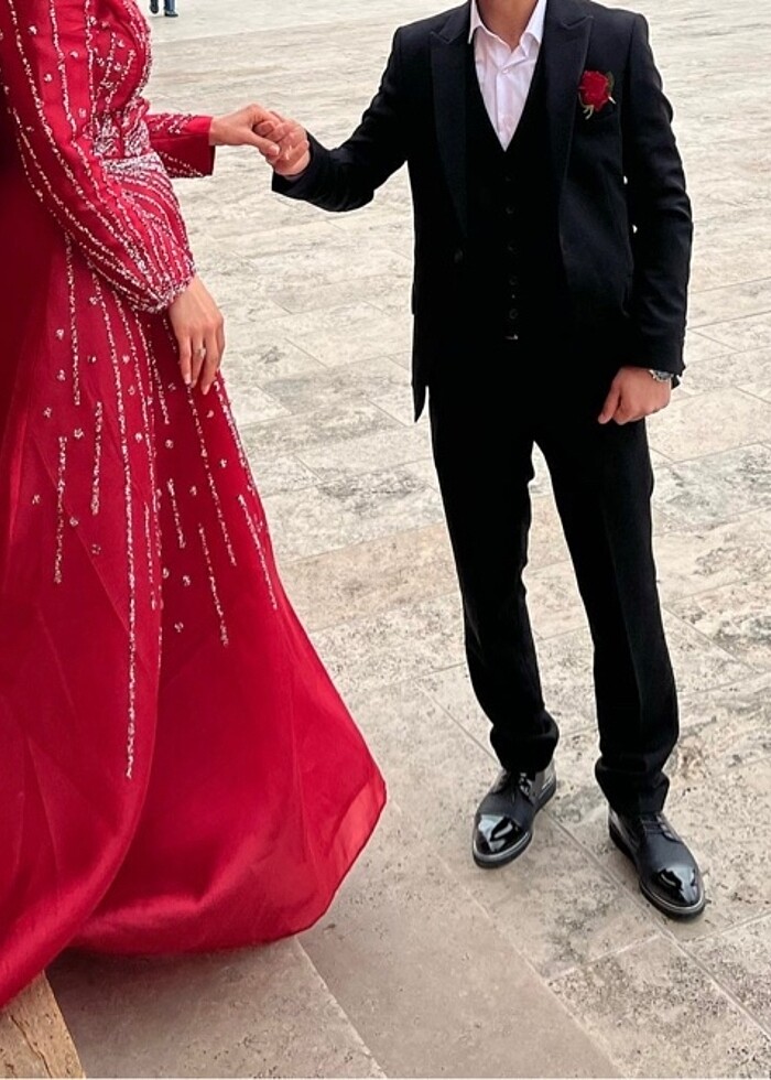 Tesettür nişanlık tesettür abiye - Görsel 4