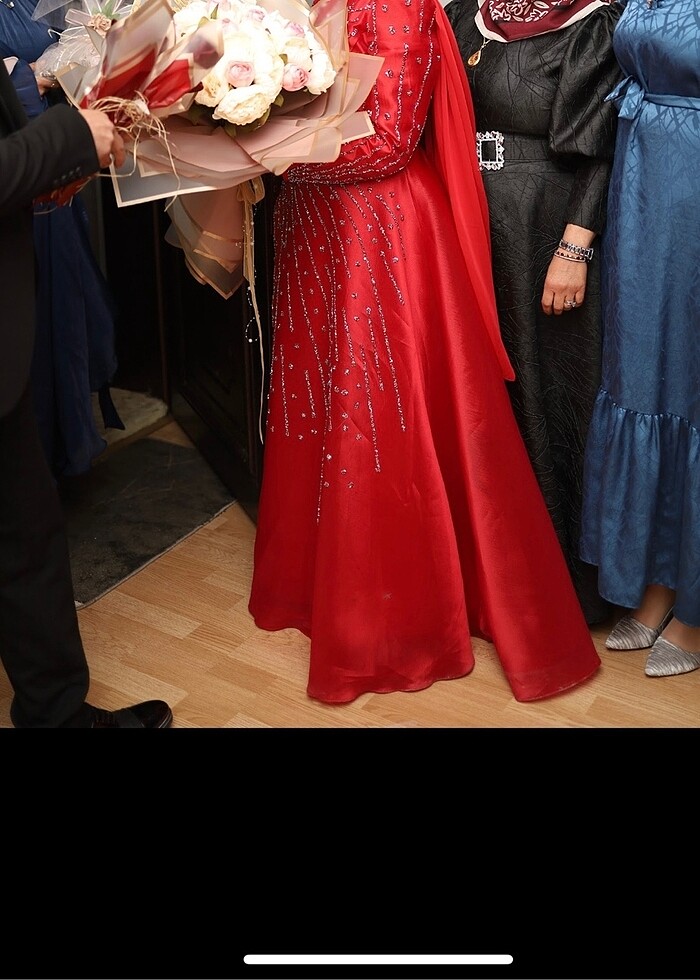 Tesettür nişanlık tesettür abiye - Görsel 2