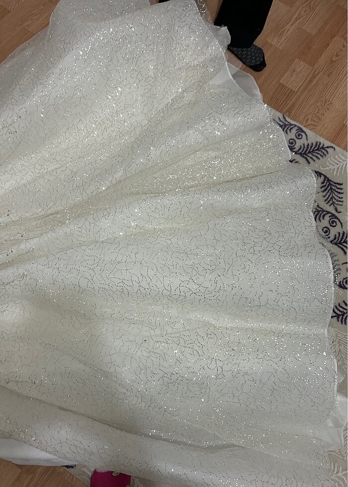 Tesettür gelinlik kaburga gelinlik - Görsel 3