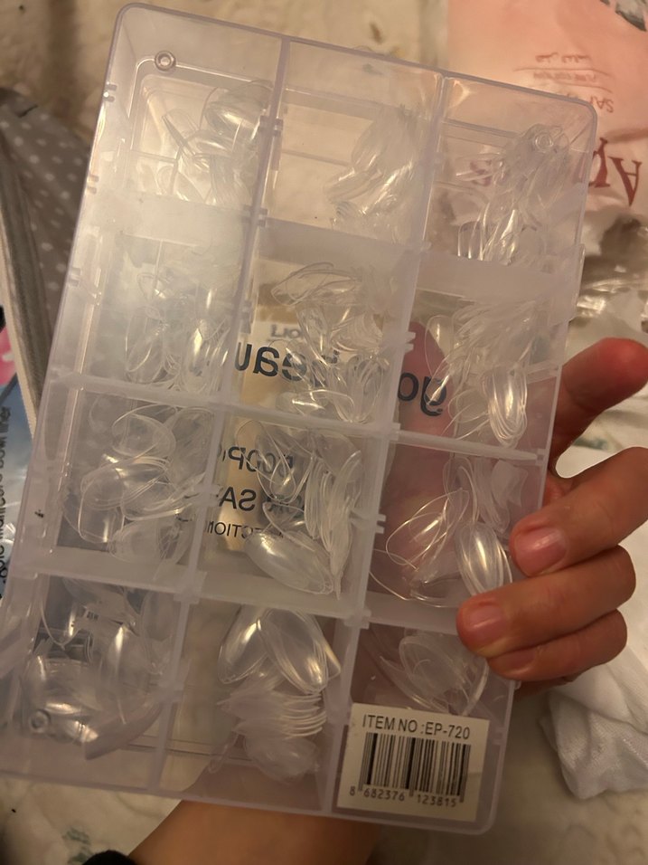 Parlak Altın Tırnak Süsleri 500 Parça - Görsel 2