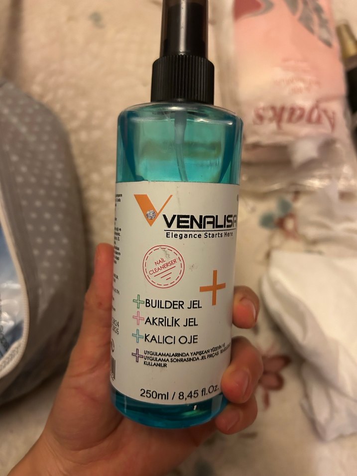 Venalisa Kalıcı Oje Temizleyici Jel 250ml - Görsel 2