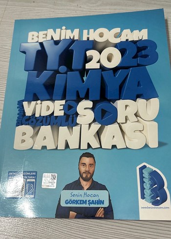 Benim Hocam TYT 2023 Kimya Video Çözümlü Soru Bankası