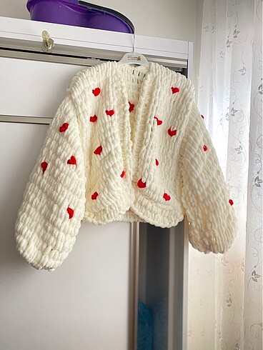 Alize Puffy hırka Oversize