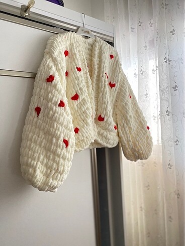 m Beden Alize Puffy hırka Oversize