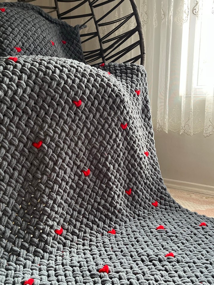 Alize puffy Battaniye takım - Görsel 5