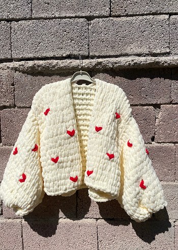 Alize Puffy hırka - Görsel 4